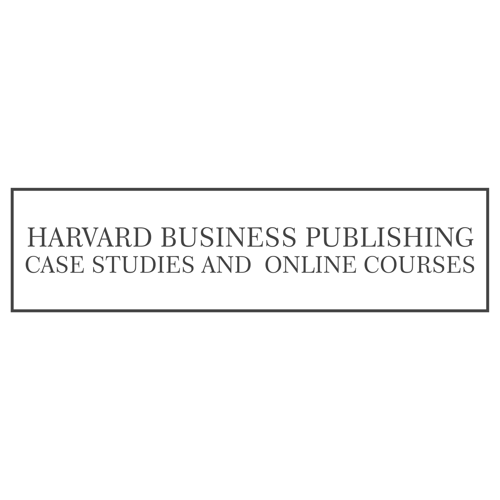 Harvard Business Publishing
